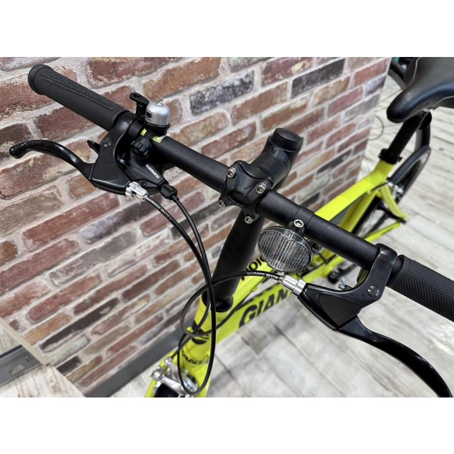 GIANT IDIOM 20インチ ミニベロ イエロー Giant IDIOMミニベロ 20インチ イエロー カスタム20段輪行バック