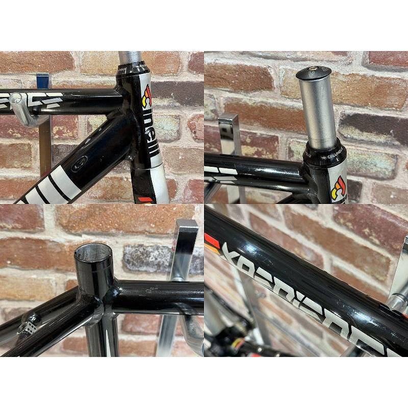 チネリ CINELLI アルミフレームセット XSサイズ 165cm前後 / クランク 