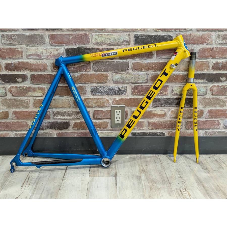 PEUGEOT Eurotour 2003 ロードバイクフレーム プジョー PEUGEOT 【並品】ロードバイクフレームセット 51サイズ TEAM