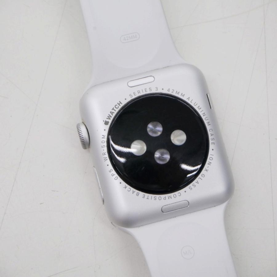 APPLE WATCH Series3 MTF22J/A ホワイトスポーツバンドモデル