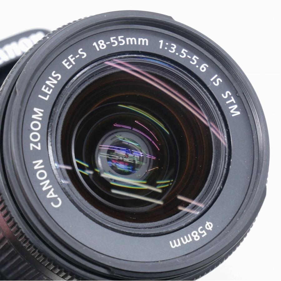 Canon キヤノン Kiss X7 + EF-S 18-55mm F3.5-5.6 IS STM デジタルカメラ レンズセット｜wattmann｜02