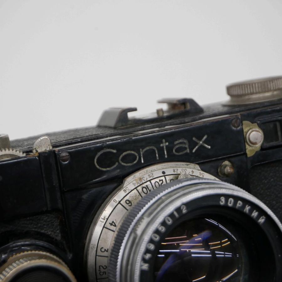 Zeiss Ikon CONTAX I型 + Jupiter 5cm 50mm F2 フィルムカメラ 