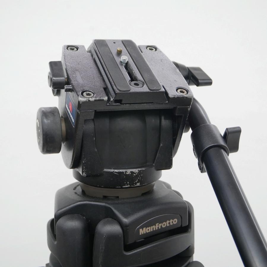 Manfrotto 501 + 525MVB / MBAG90P ビデオ 雲台 三脚 : ワットマン