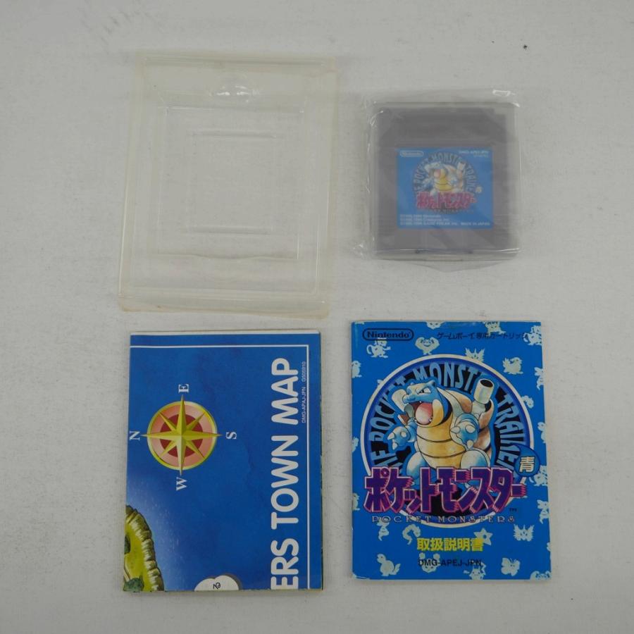 ニンテンドー Nintendo GBソフト ポケットモンスター 青の画像