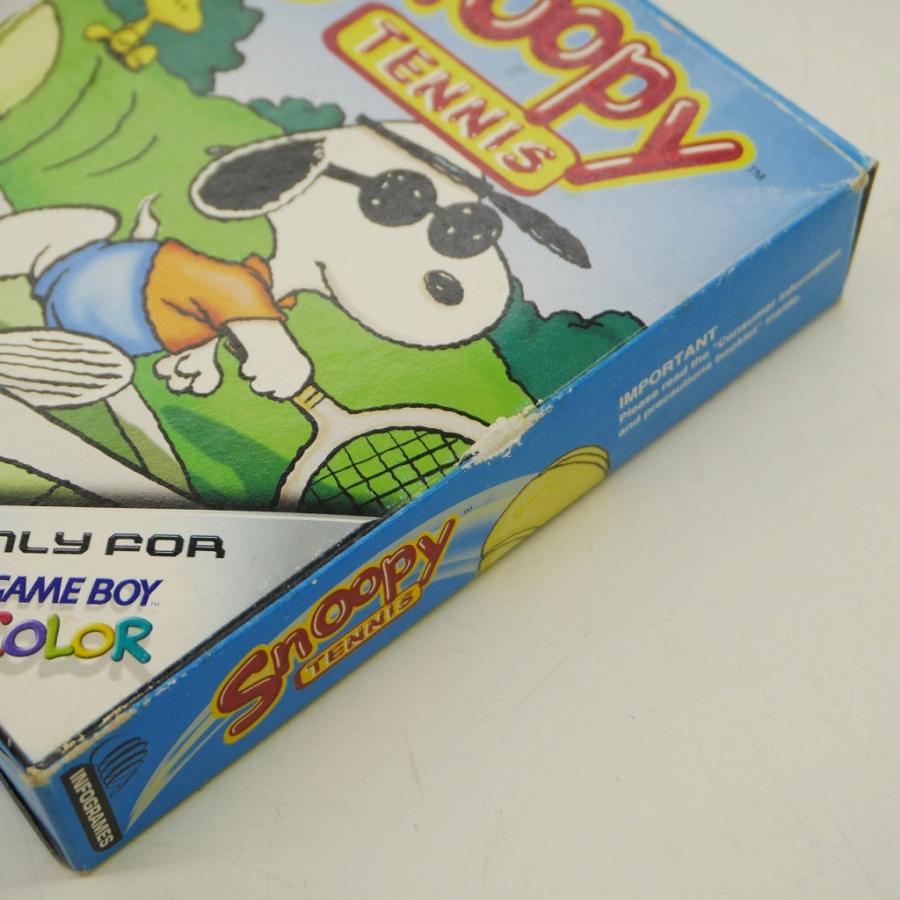 Infogrames GBカラーソフト Snoopy TENNIS （海外版）の画像