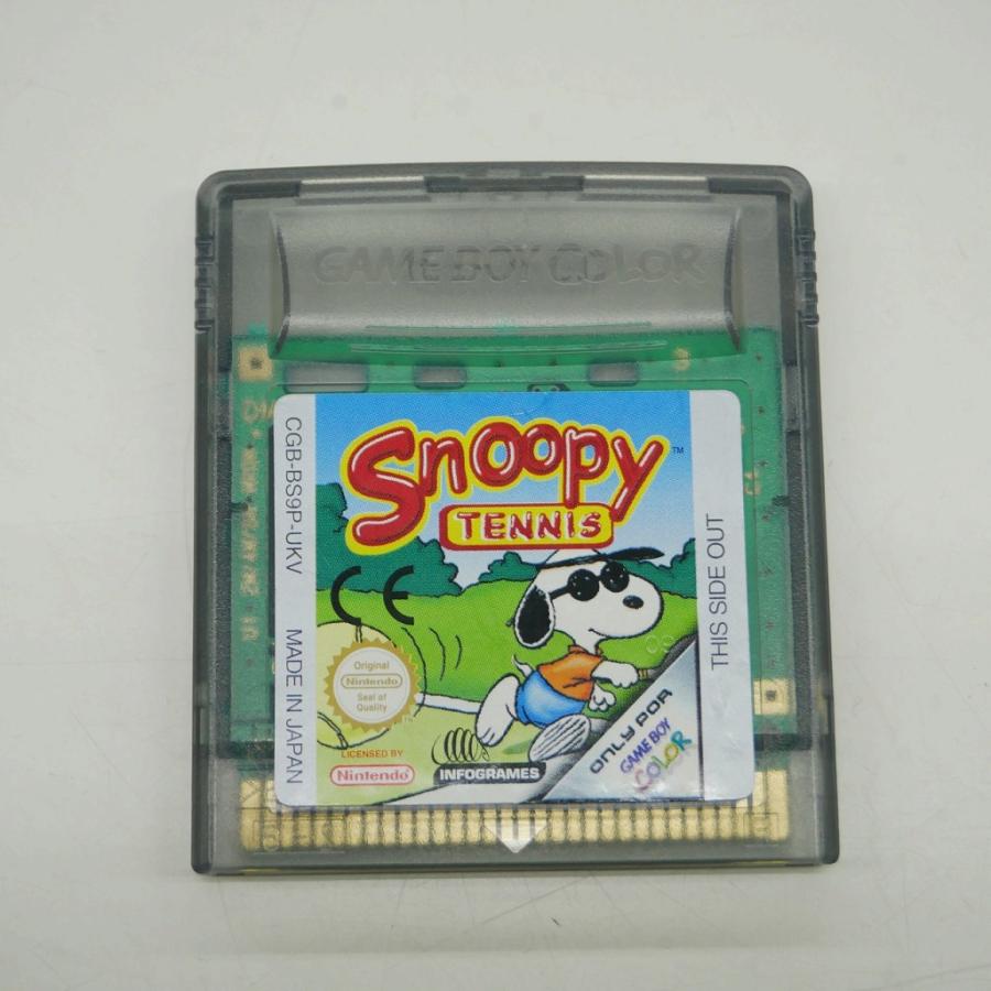 Infogrames GBカラーソフト Snoopy TENNIS （海外版）の画像