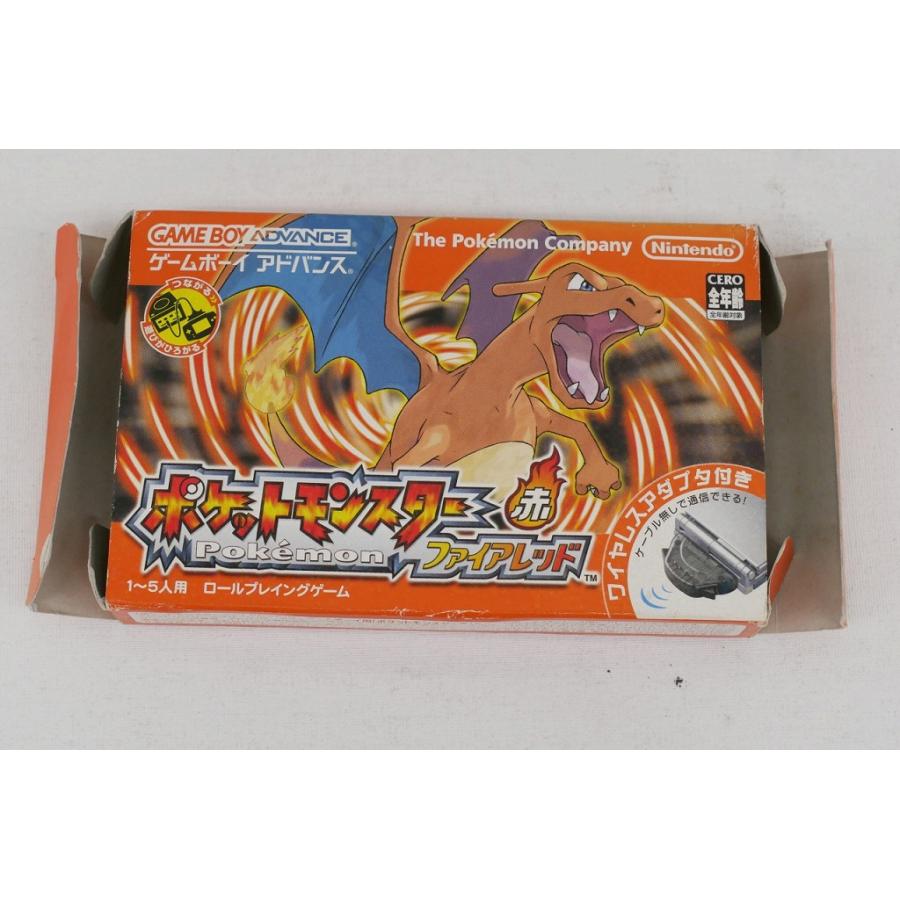 ニンテンドー Nintendo GBAソフト ポケットモンスター ファイアレッド_3