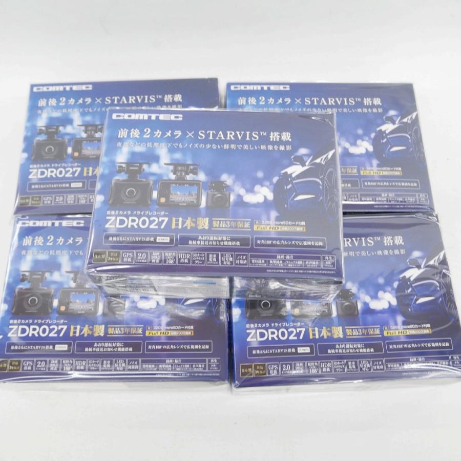 未使用】 コムテック COMTEC 未使用ドライブレコーダー×5セット ZDR027