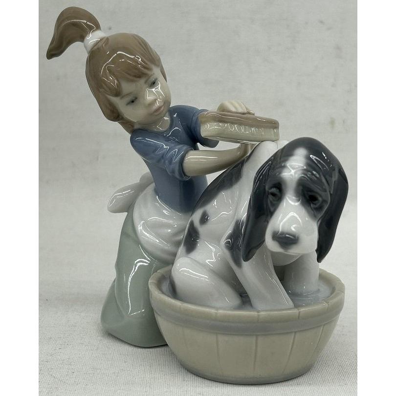 リヤドロ LLADRO フィギュリン きれいにしましょうね 5455