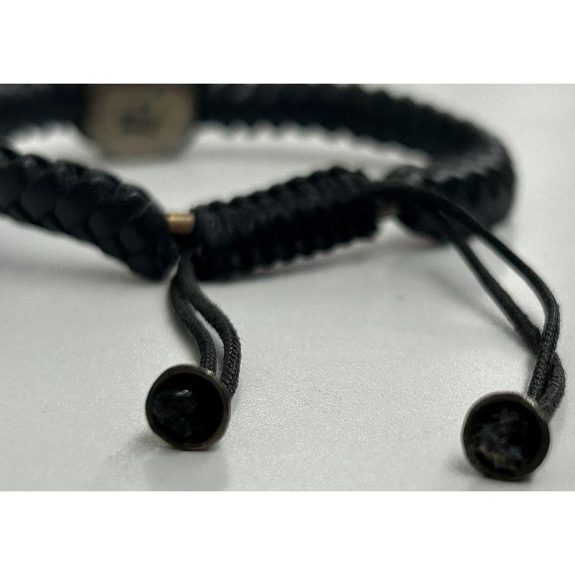 GUCCI グッチ クレスト シルバー925 レザーブレスレット グッチ GUCCI ブレスレット クレスト シルバー レザー シルバー