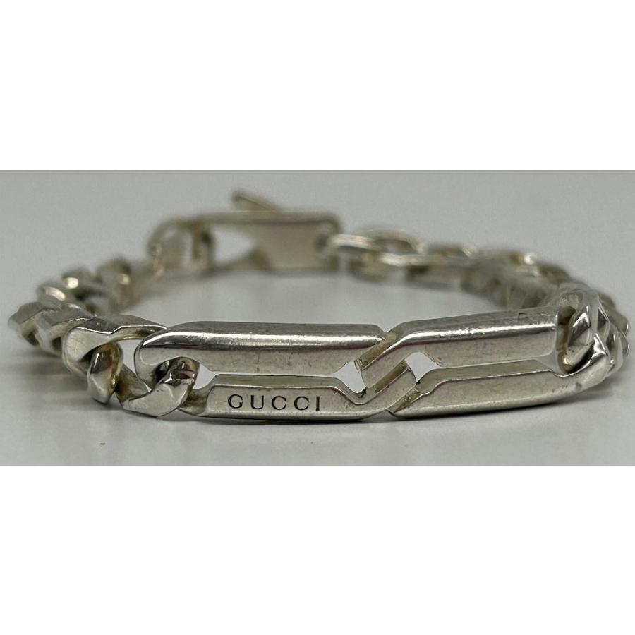 グッチ GUCCI インフィニティ ノット シルバーブレスレット シルバー