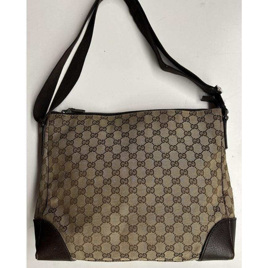 SALE グッチ GUCCI ハンドバッグ GGスプリーム ブラウンベージュ 12985_1.jpg