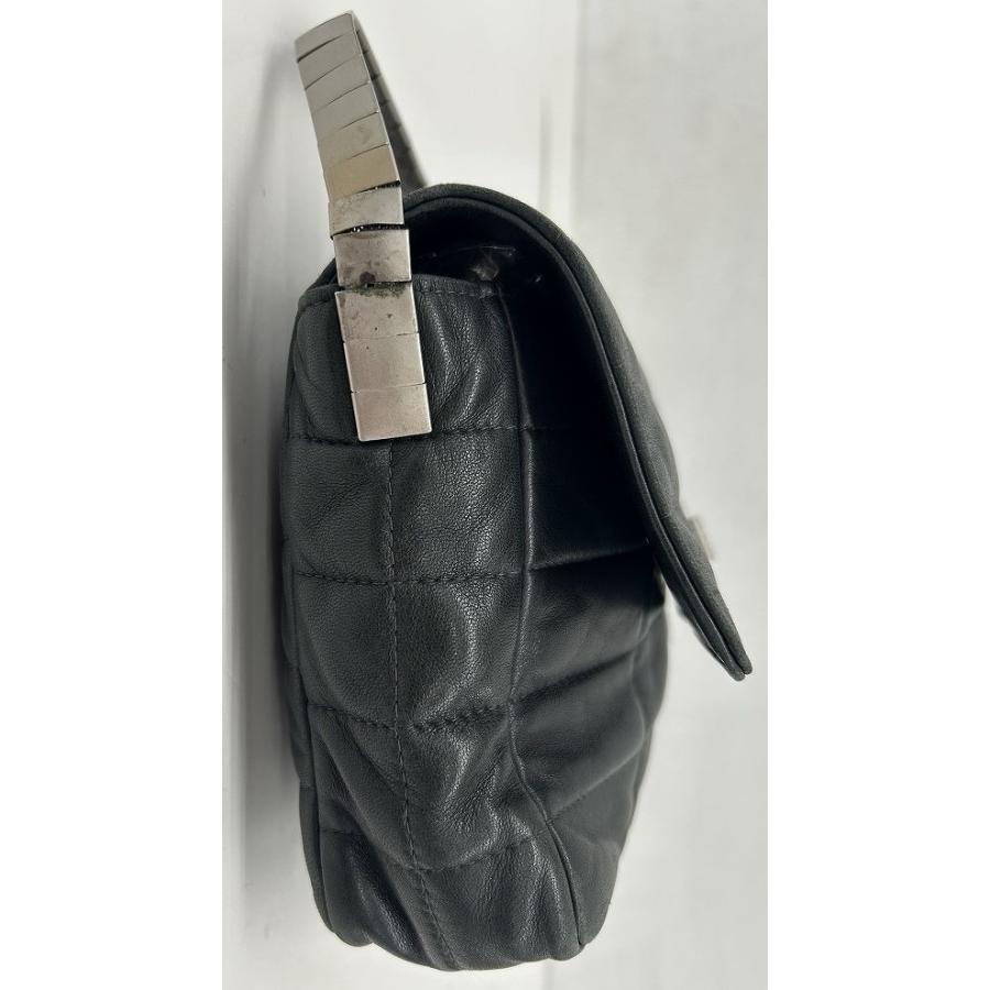 シャネル CHANEL チョコバー ショルダーバッグ ターンロック 蛇骨
