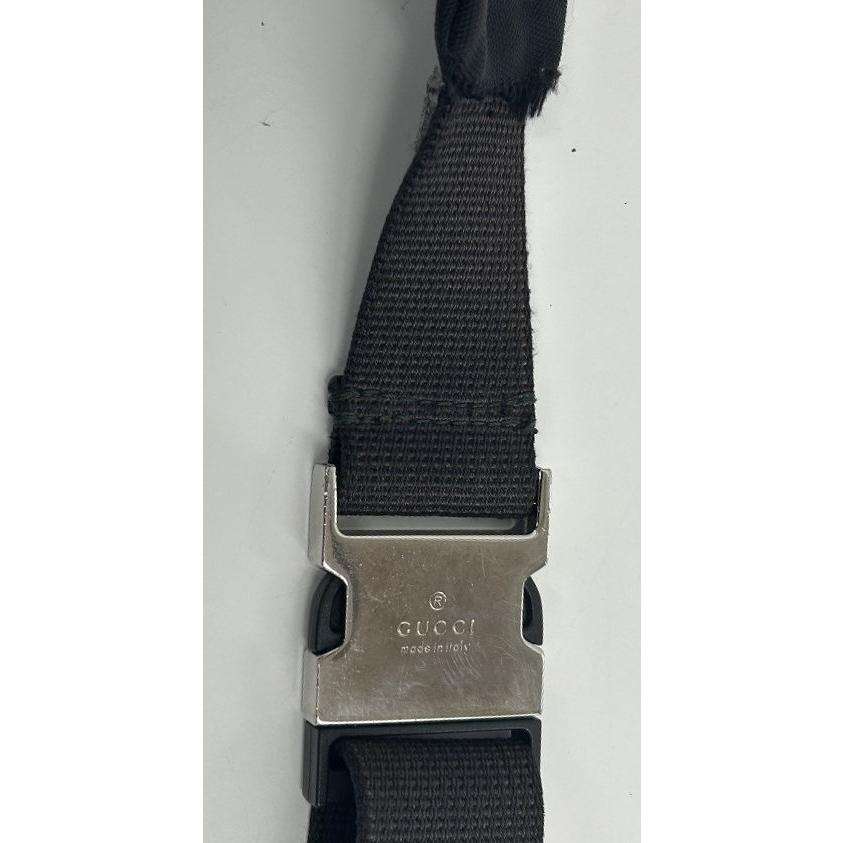 グッチ GUCCI GGナイロンキャンバスボディバッグ シェリー ブラック