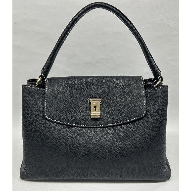 Bally レザーバッグ バリー BALLY LAYKA 2WAYレザーバッグ ブラック : ワットマン Yahoo