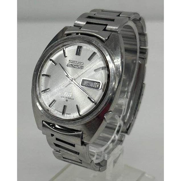 セイコー SEIKO 5アクタス 23石自動巻き 1970年製 シルバー 6106-8420
