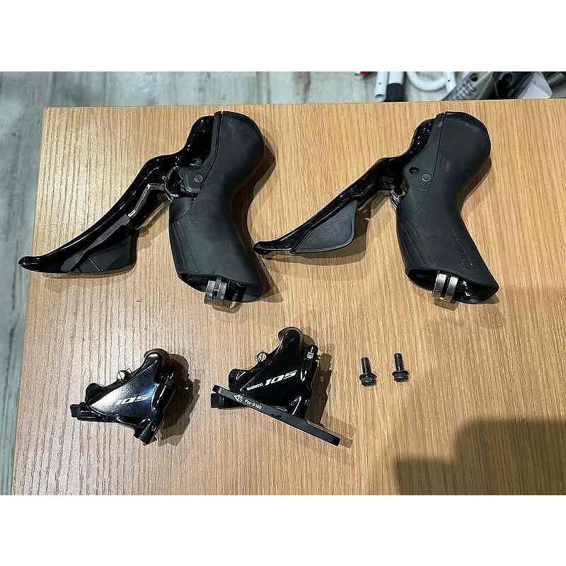 シマノ SHIMANO 油圧ディスクブレーキキャリパー+STIレバー シマノ SHIMANO 油圧ディスクブレーキキャリパー+STIレバー