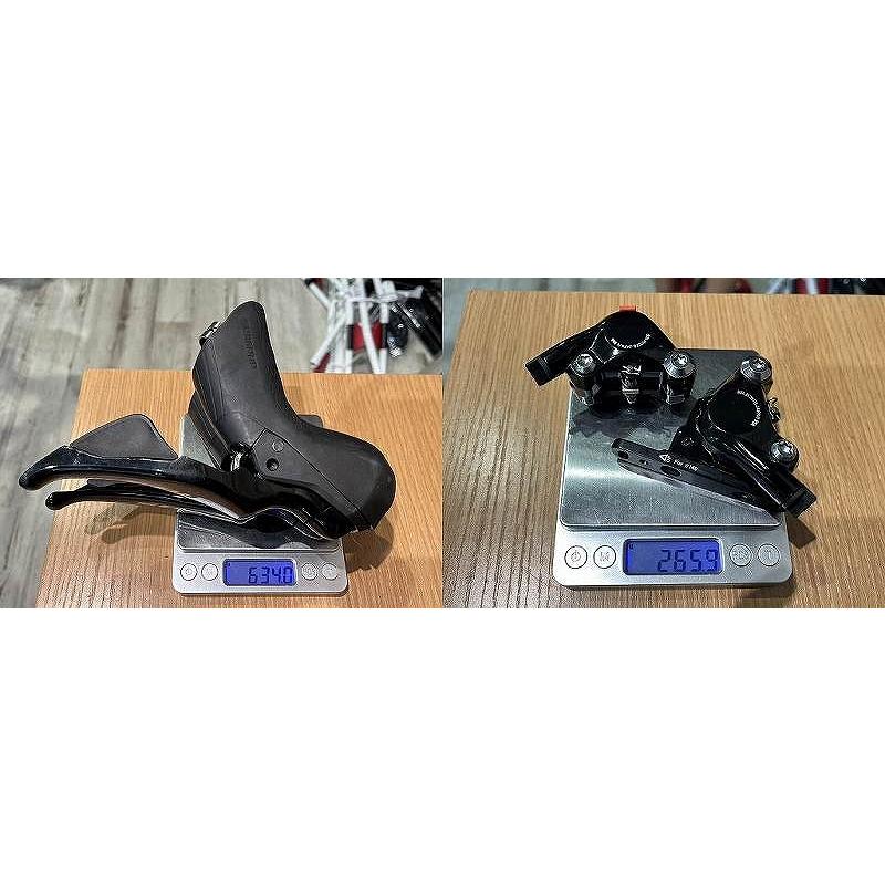 シマノ SHIMANO 油圧ディスクブレーキキャリパー+STIレバー シマノ SHIMANO 油圧ディスクブレーキキャリパー+STIレバー