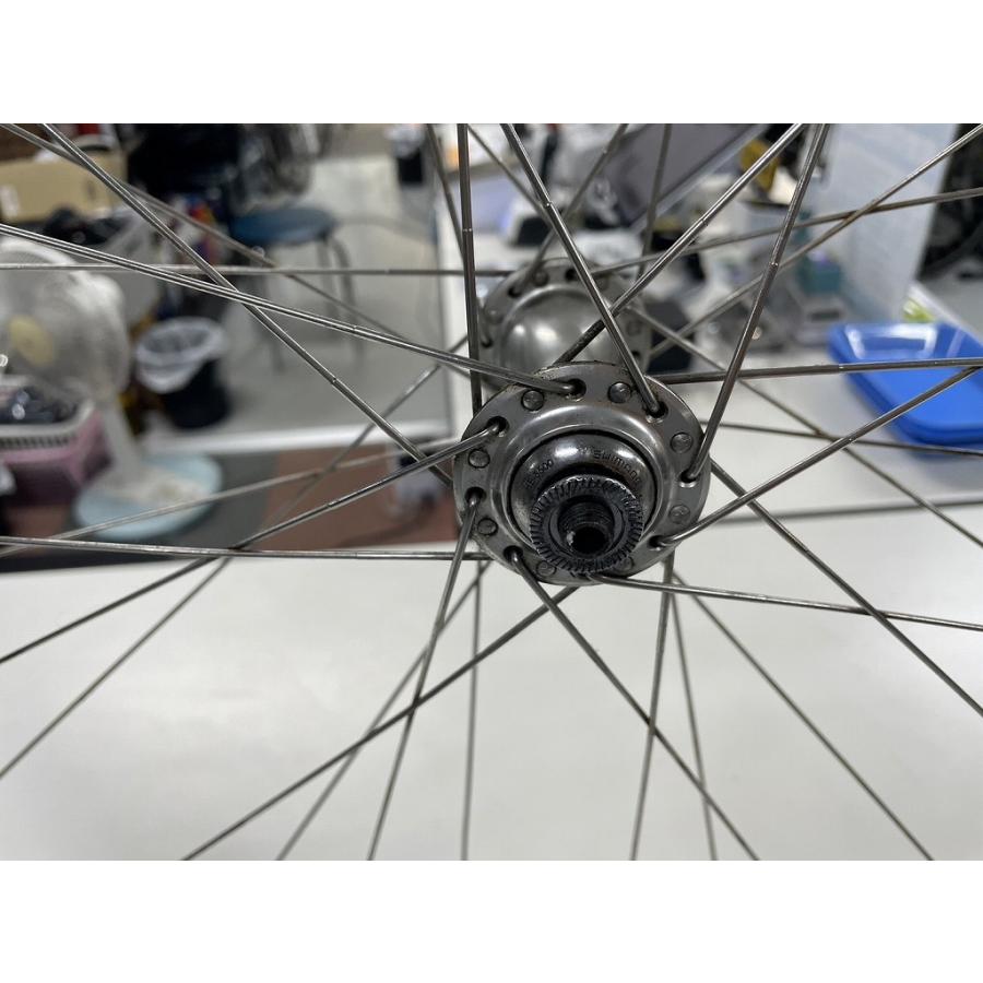 アラヤ ARAYA RED リム フロントホイール 700 チューブラ 105 ハブ