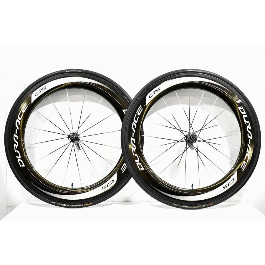 シマノ SHIMANO DURA-ACE カーボンホイールセット 11S 700 チューブラ