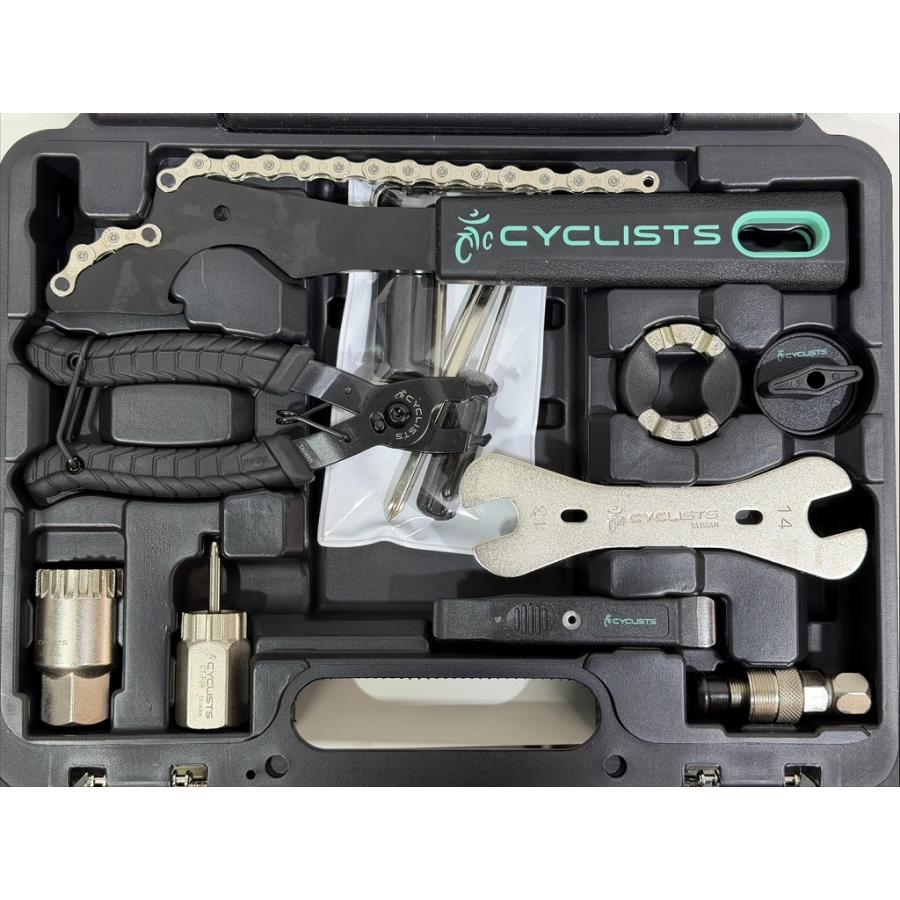 CYCLISTS 自転車用工具セット ケース CYCLISTS 自転車用工具セット ケース付き オンライン CYCLISTS 自転車