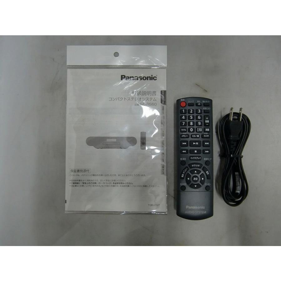 Panasonic SC-RS60 コンパクトステレオ Amazon.co.jp: パナソニック USB ミニコンポ SC-RS60-W : 家電＆カメラ