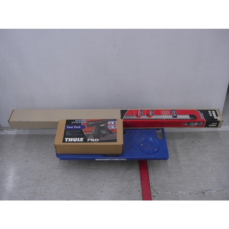 スーリー Thule 【ジャンク品】 キャリアベースセット 869+750 