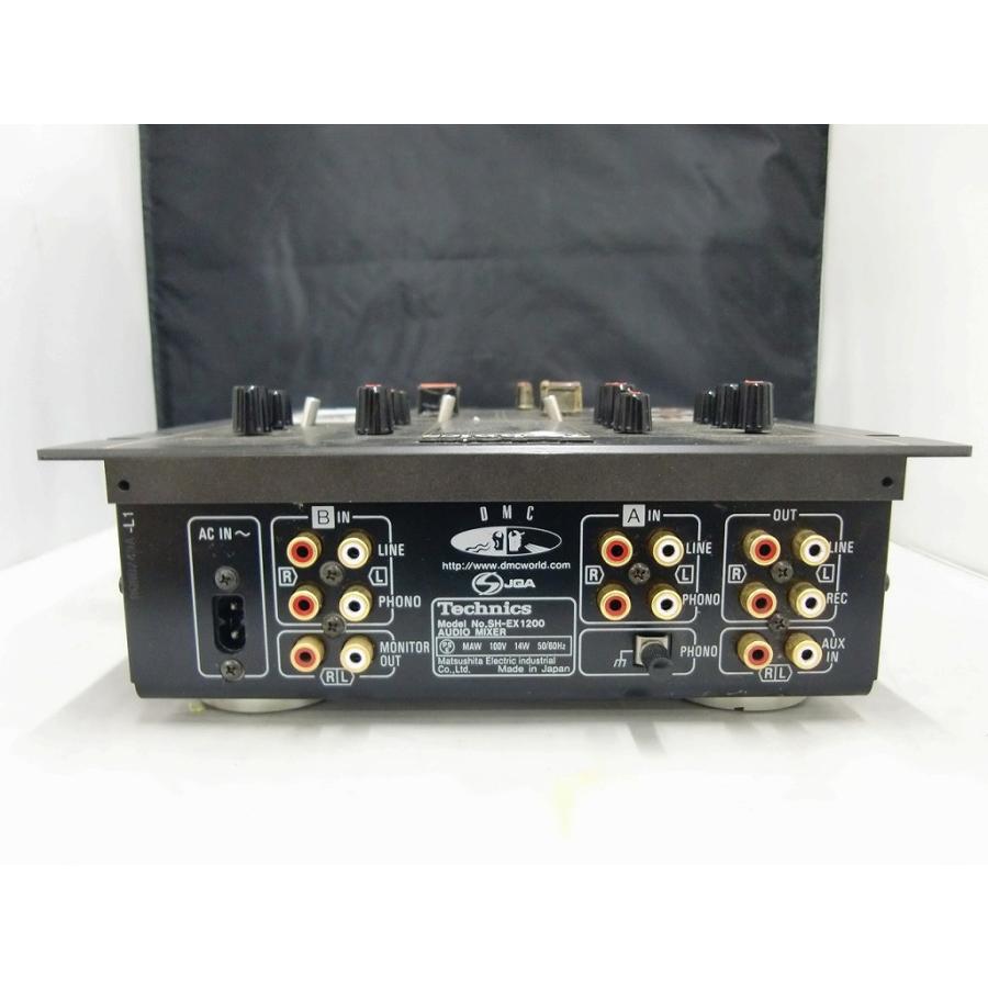送料込み 美品 Technics DJミキサー SH-EX1200 ブラック テクニクス Technics DJミキサー SH-EX1200 : ワットマン Yahoo