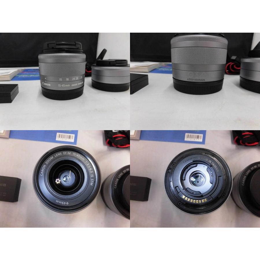 キヤノン Canon ミラーレス一眼カメラ EOS M100 ダブルレンズキットの画像