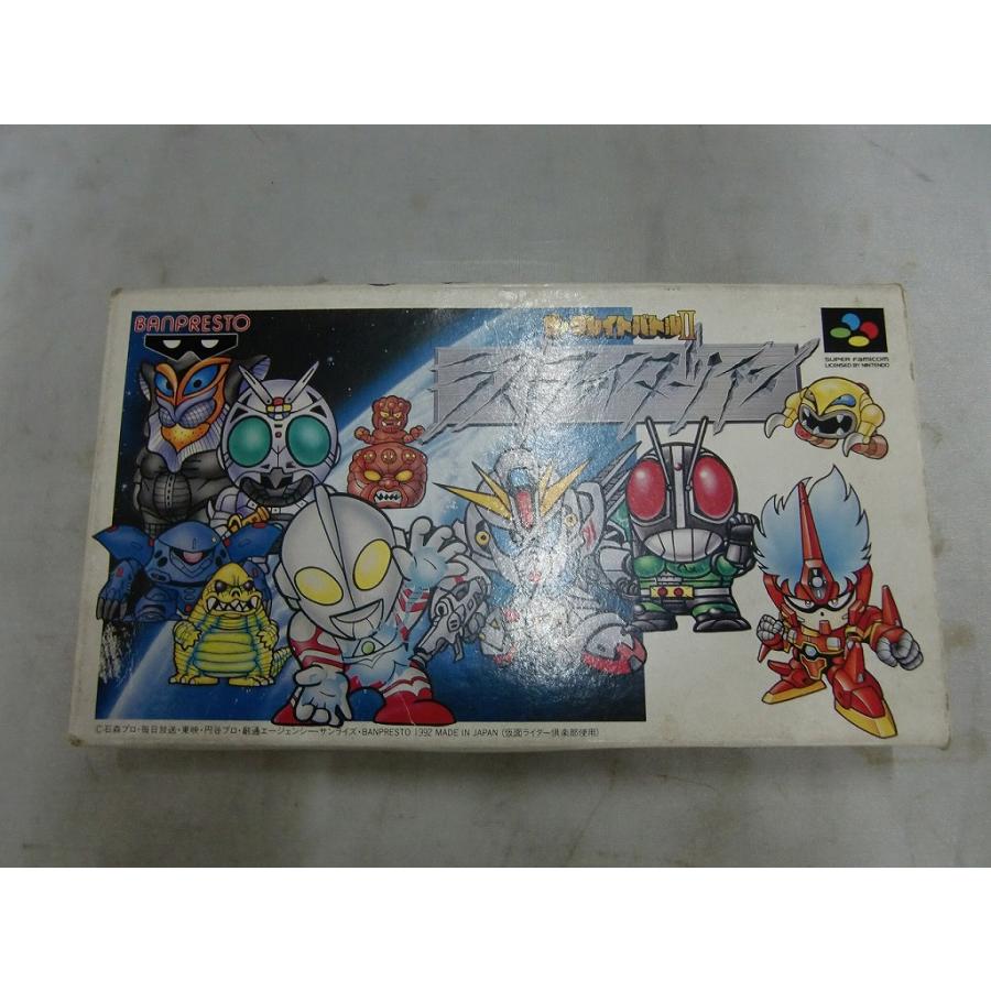 バンプレスト BANPRESTO スーパーファミコンソフト ザ・グレイトバトル