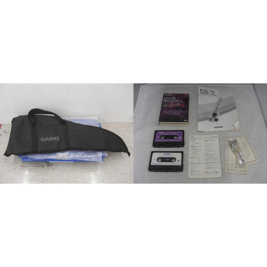カシオ CASIO 【難有品】 アンプ&カセットレコーダー内蔵エレキ カシオ CASIO 【難有品】 アンプ&カセットレコーダー内蔵エレキ