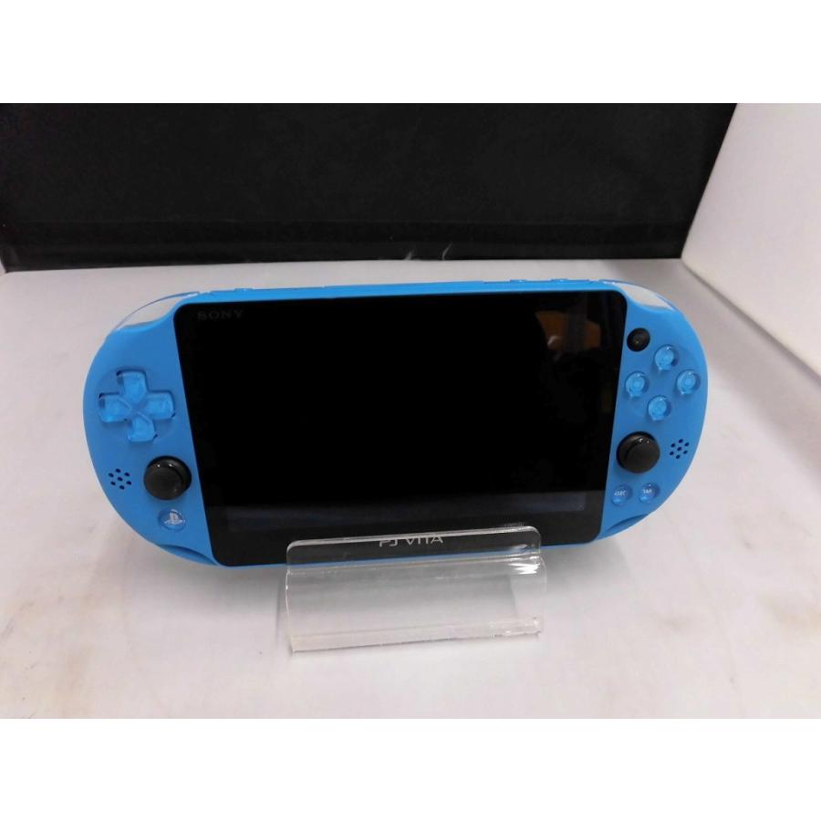 ソニー SONY PlayStation Vita アクア・ブルー PCH-2000 : ワットマン