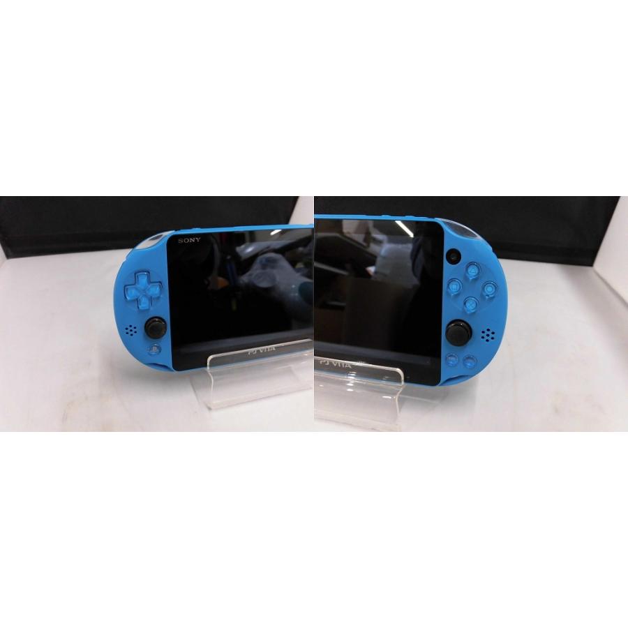ソニー SONY PlayStation Vita アクア・ブルー PCH-2000 : ワットマン