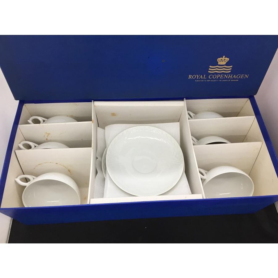 ロイヤルコペンハーゲンティーカップ六脚セット ロイヤルコペンハーゲンティーカップ六脚セット ROYAL