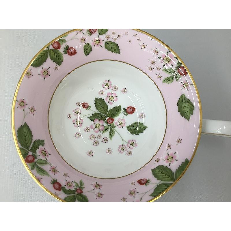 ウェッジウッド WEDGWOOD ワイルドストロベリーブルーム カップ＆ソーサーペアの画像