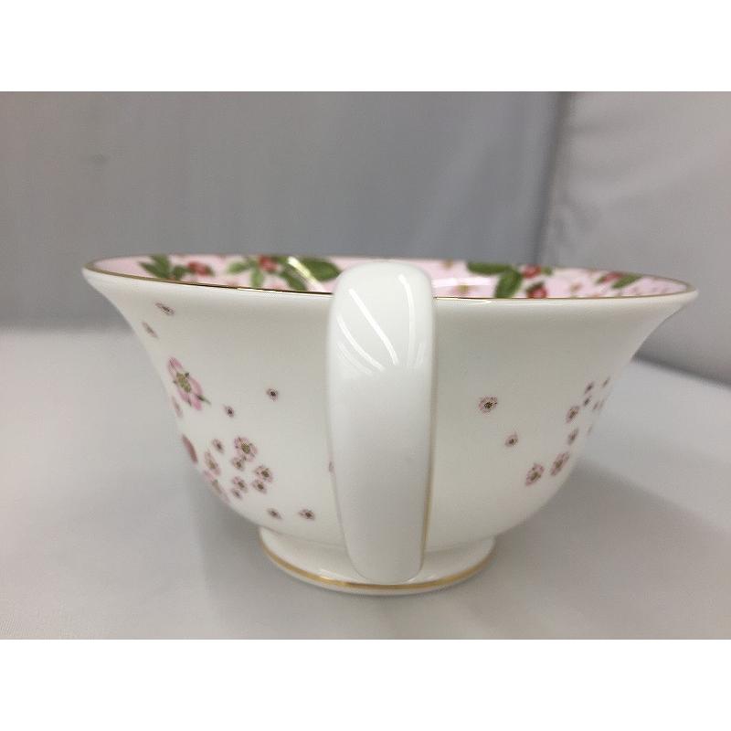 ウェッジウッド WEDGWOOD ワイルドストロベリーブルーム カップ＆ソーサーペアの画像