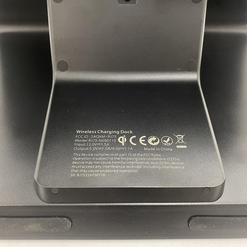 ANGREAT ワイヤレス充電スタンド Fire HD 8Plus 第12世代用 RJ75