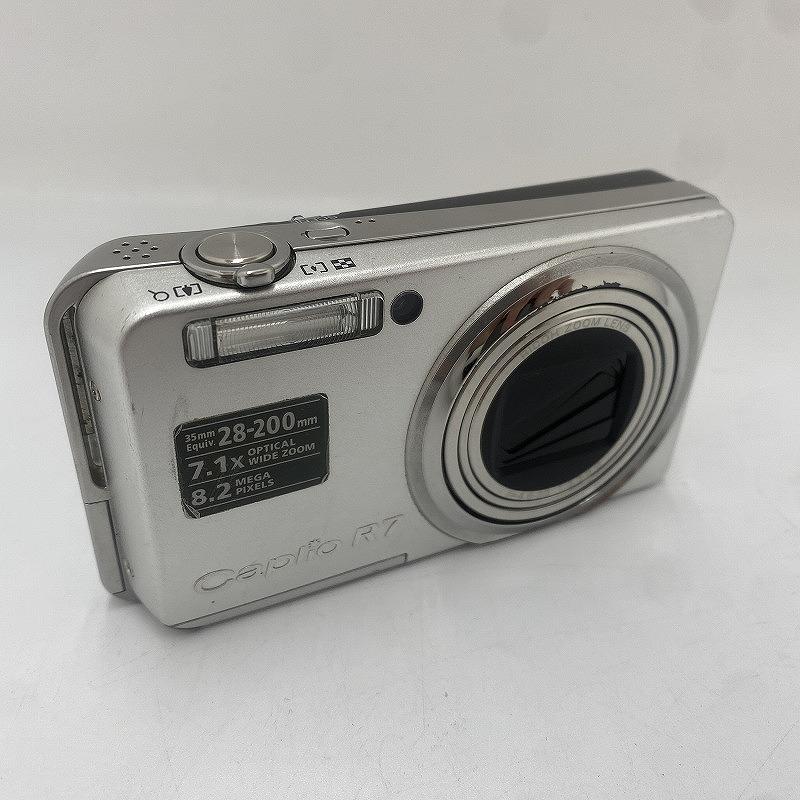 RICOH Caplio R7 コンパクトデジタルカメラ Amazon | RICOH デジタルカメラ Caplio (キャプリオ) R7 シルバー 800