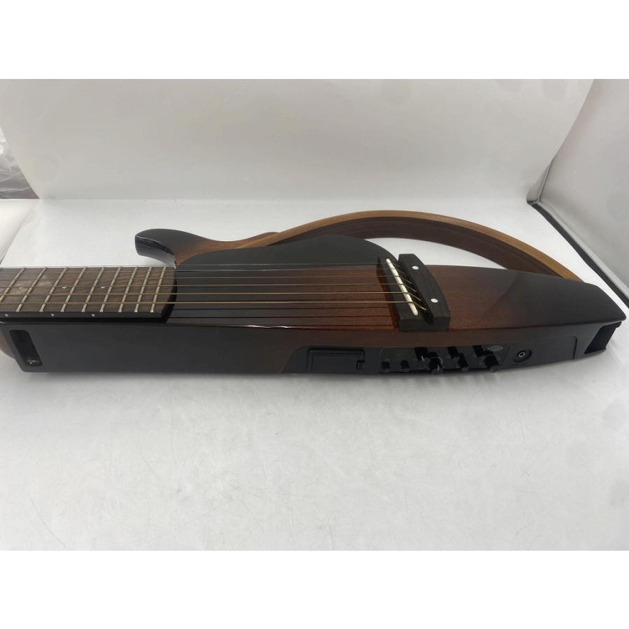 ヤマハ YAMAHA サイレントギター SLG200S/TBS アダプター付きの画像
