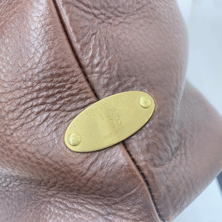 スロウ SLOW レザー トートバッグ ※内部に汚れあり : ワットマン Yahoo