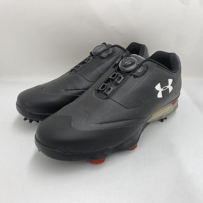 アンダーアーマーゴルフシューズメンズ 26cm BOA HOVR 新品未使用 アンダーアーマー UNDER ARMOUR Tour Tips BOA X-wide ゴルフシューズ