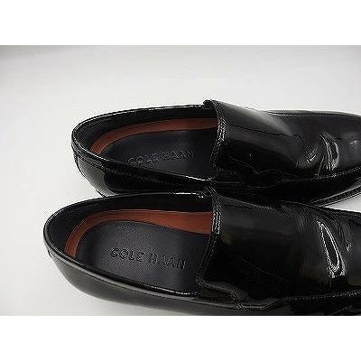 コールハーン Cole Haan エナメル ローファー スリッポン ブラック