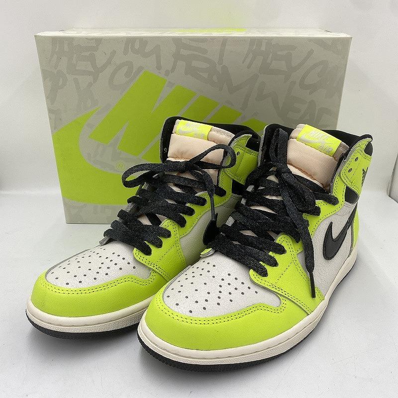 ナイキ NIKE AIR JORDAN1 RETRO HIGH OG 'VOLT' 26cm 555088-702