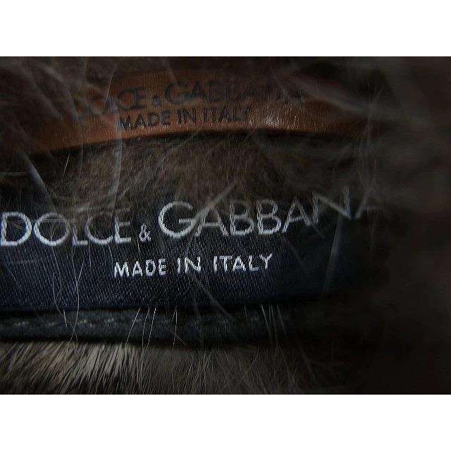 ドルチェ＆ガッバーナ DOLCE & GABBANA ラビットファー コート
