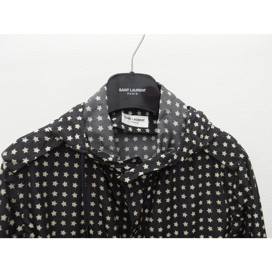 正規 Saint Laurent サンローランパリ 星 スター 総柄 パーカー サンローランパリ SAINT LAURENT PARIS スター総柄 パーカー