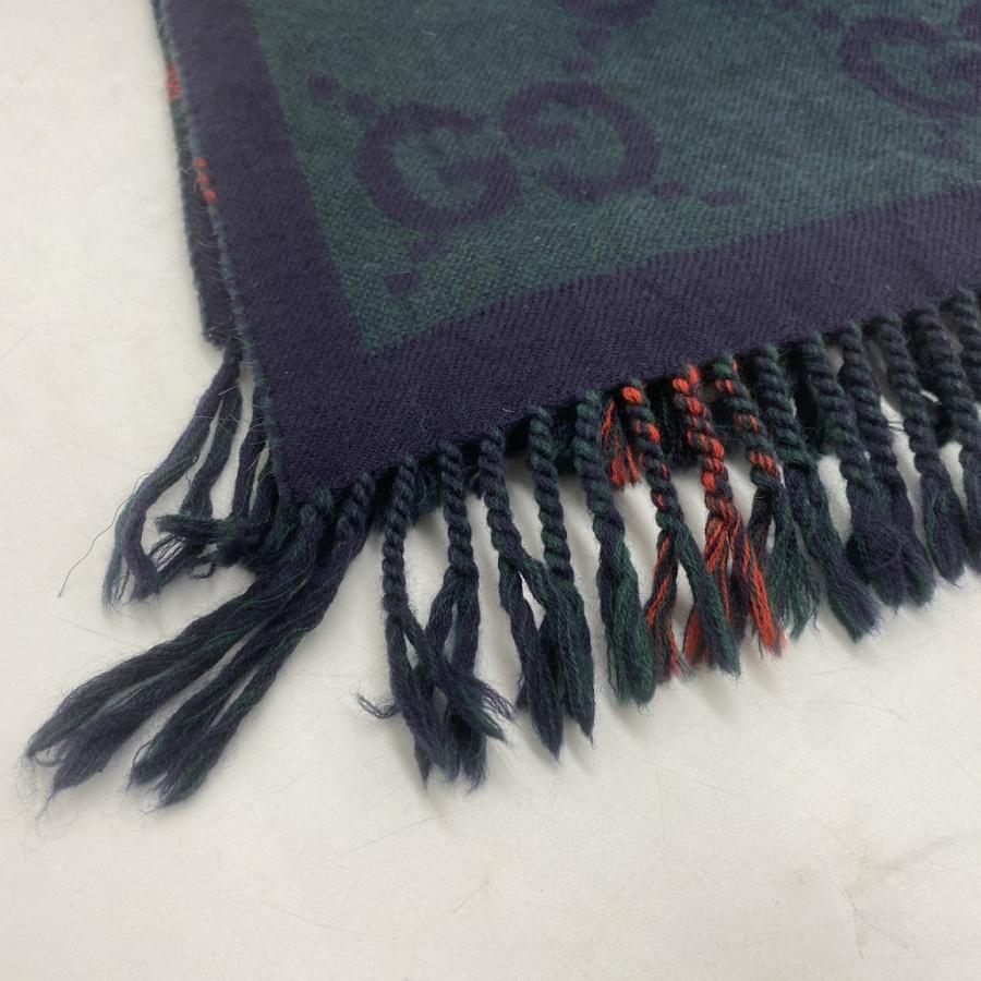 美品　グッチ　GG柄　リバーシブル　マフラー 美品/即納】GUCCI グッチ マフラー GGロゴ GG柄 リバーシブル｜Yahoo