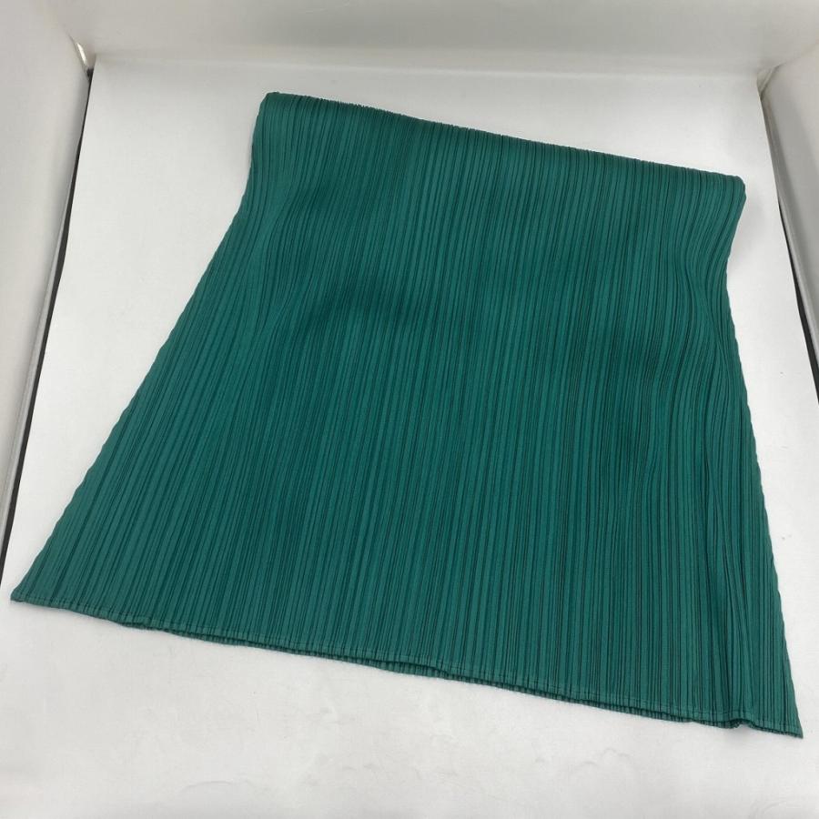 PLEATS PLEASE ISSEY MIYAKE プリーツワンピース グリーン サイズ3(L