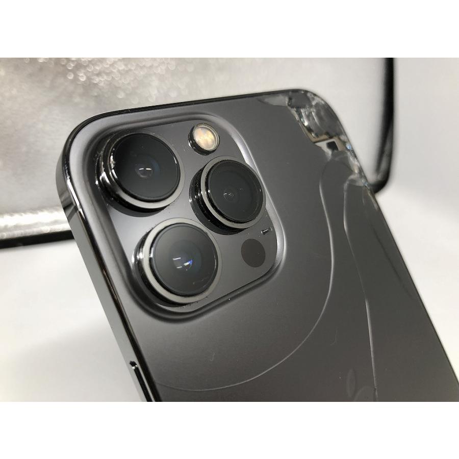 アップル Apple iPhone 13 Pro Max 128GB 背面割れあり グラファイト