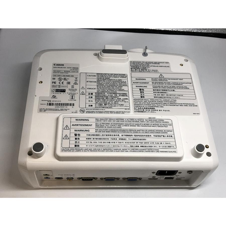 キヤノン Canon プロジェクター LV-WX320_5