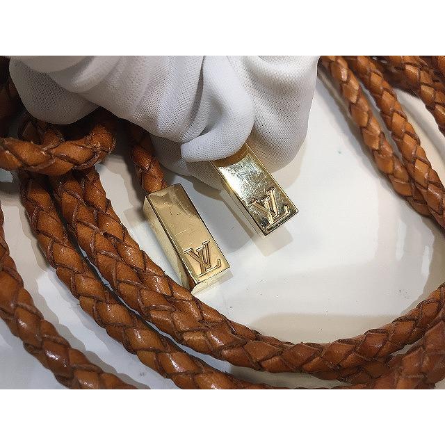 極美品✨　LOUIS VUITTON ルイヴィトン　サンチュール　VVN トレセ 楽天市場】ルイ・ヴィトン LOUIS VUITTON ベルト 編み込み サン